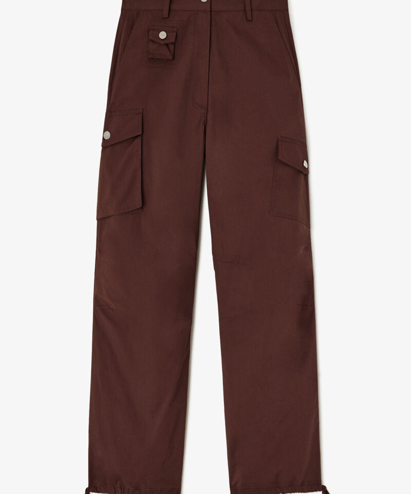 Stretch Cotton Pocket Cargo Pants